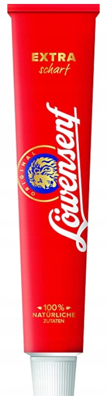 LOWENSENF musztarda NIEMIECKA OSTRA w tubie 100ml