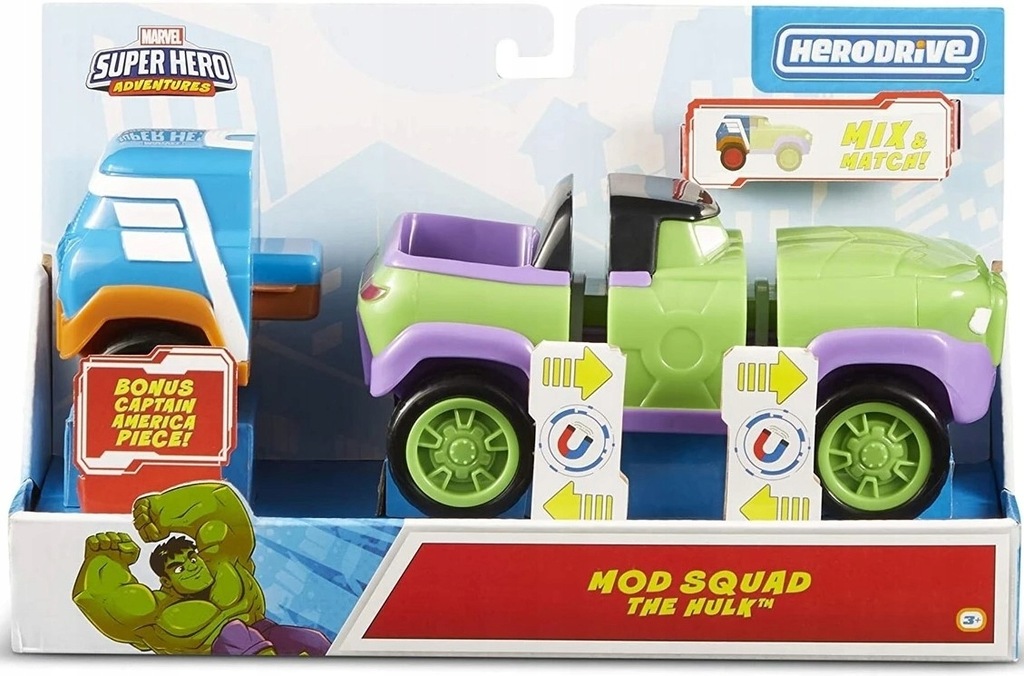 Herodrive Hulk autko na magnes