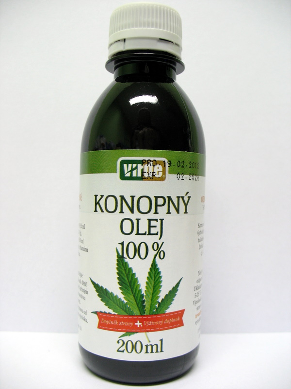 Olej konopny 100 % 200 ml