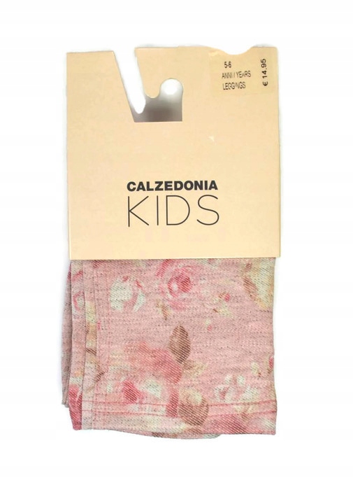 CALZEDONIA LEGGINSY getry roz.146-152 KWIATY