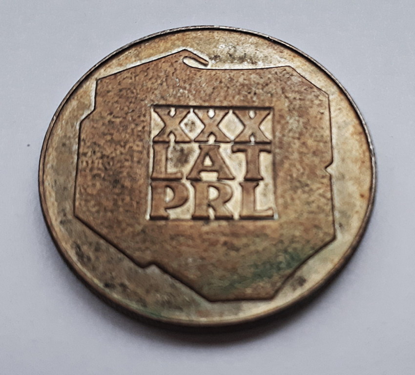 XXX LAT PRL- MONETA 200 ZŁOTYCH Z 1974 ROKU