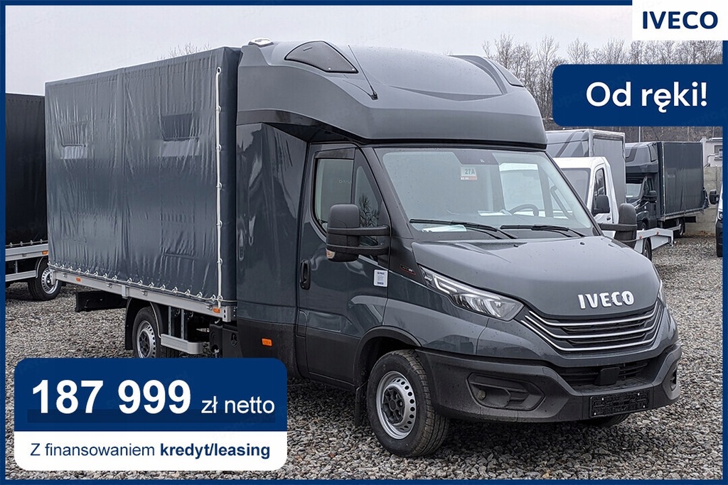Iveco Daily 35S18 Zabudowa 8EP Tył Spanie 180KM