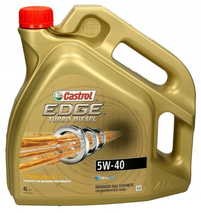 OLEJ 5W40 CASTROL EGDE TURBO DIESEL 4L