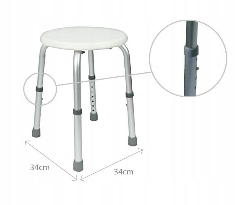 Купить Круглый табурет для душа Armedical AR-201: отзывы, фото и ...