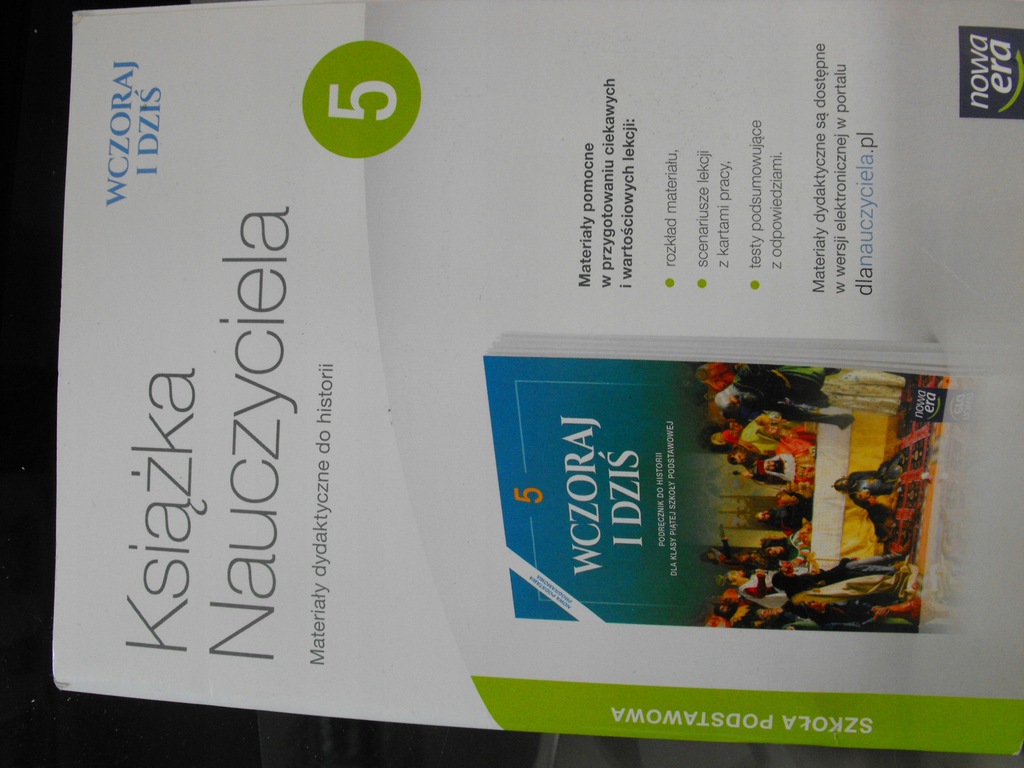 Historia Wczoraj I Dziś Klasa 5 Wczoraj i dziś książka nauczyciela 5 HISTORIA - 12458024495 - oficjalne