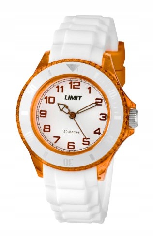 Zegarek Limit Unisex Glacier Analog Silikon Biały