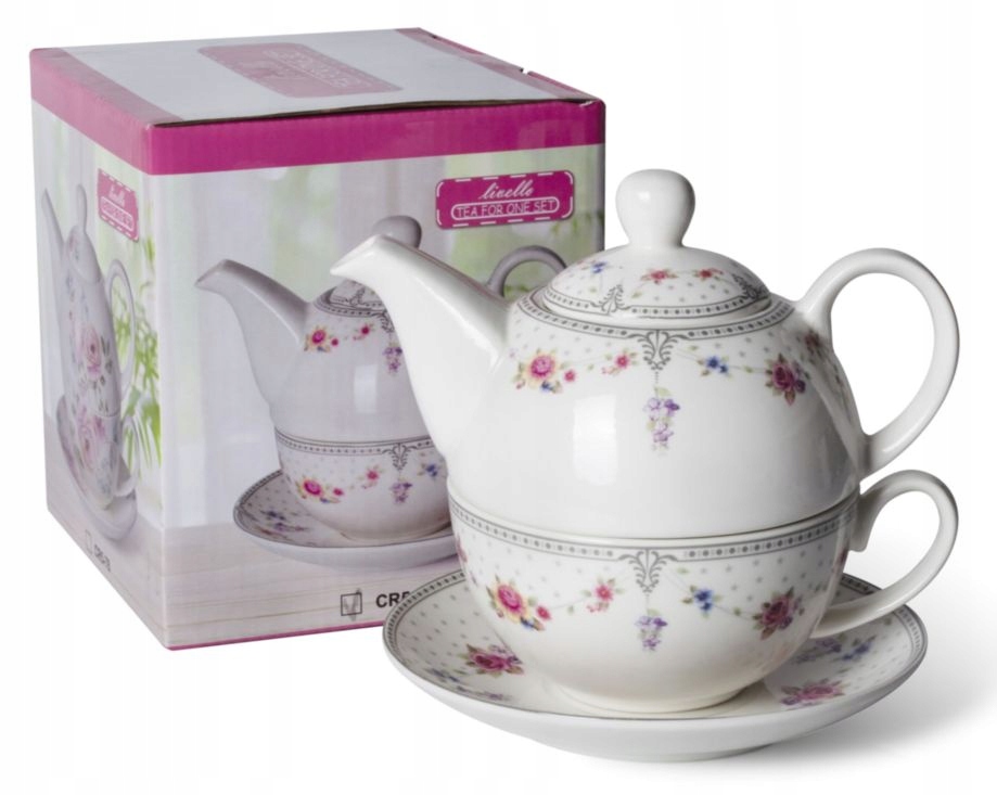 Filiżanka dzbanek livello tea for one elegancki