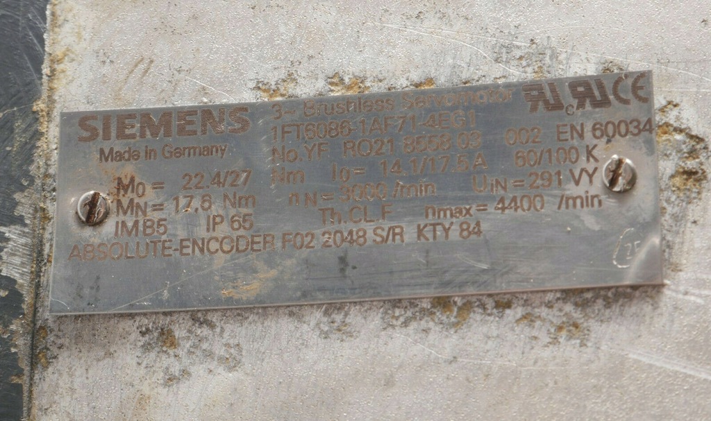 Купить СИМЕНС 1FT6086-1AF71-4EG1 1FT6086-1AF71-4EG1: отзывы, фото и ...