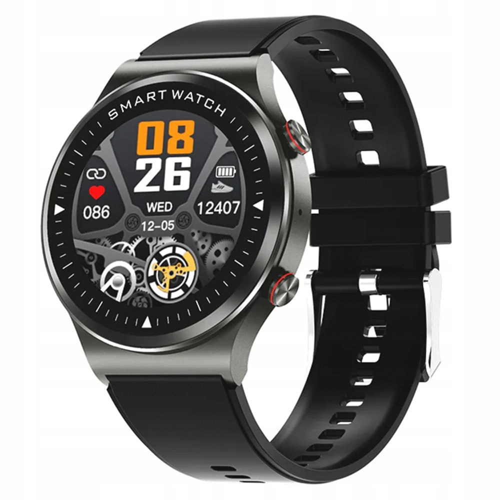 KUMI Smartwatch GT5 1.28 cala 220 mAh czarny