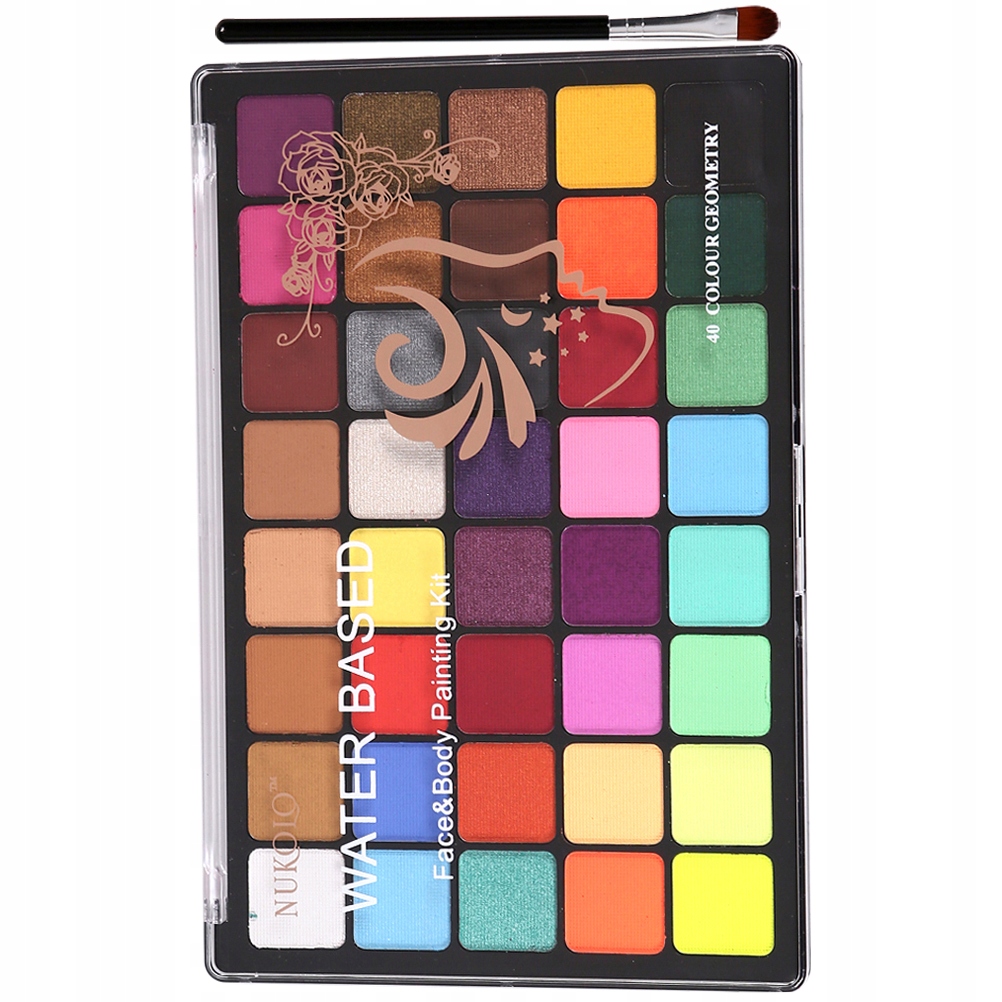 Face Paint Palette Paints Water Soluble Body - 14357074951 - oficjalne  archiwum Allegro