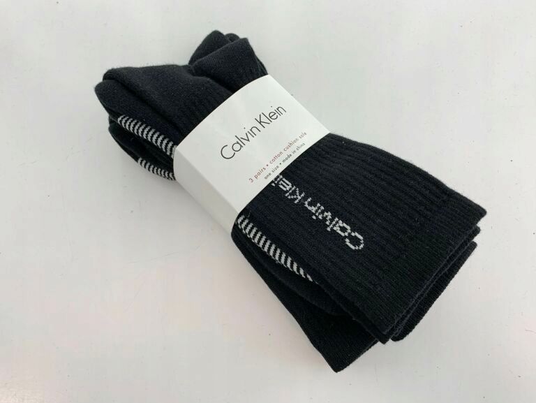 SKARPETKI CALVIN KLEIN 3PACK ROZMIAR: 40-46