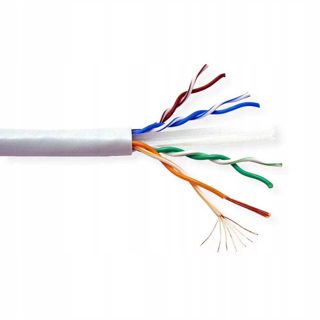 Kabel sieciowy UTP Cat.6 Class E skrętka 300m