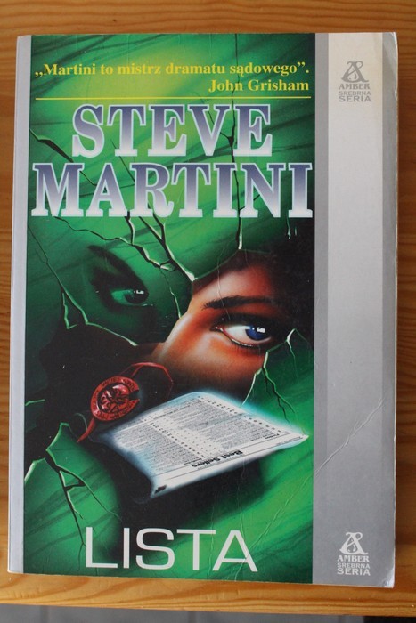 Steve Martini - Lista