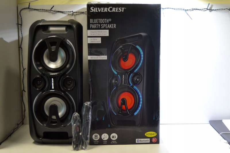silvercrest bluetooth party speaker