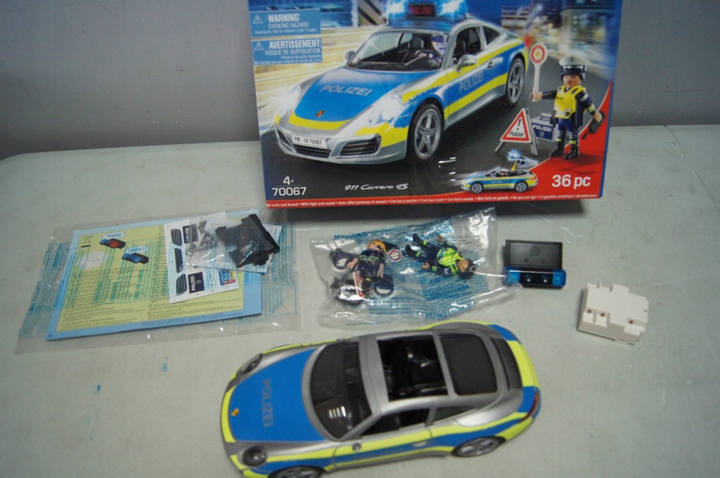 Playmobil 70067 Policja Porsche 911 Carrera 4S