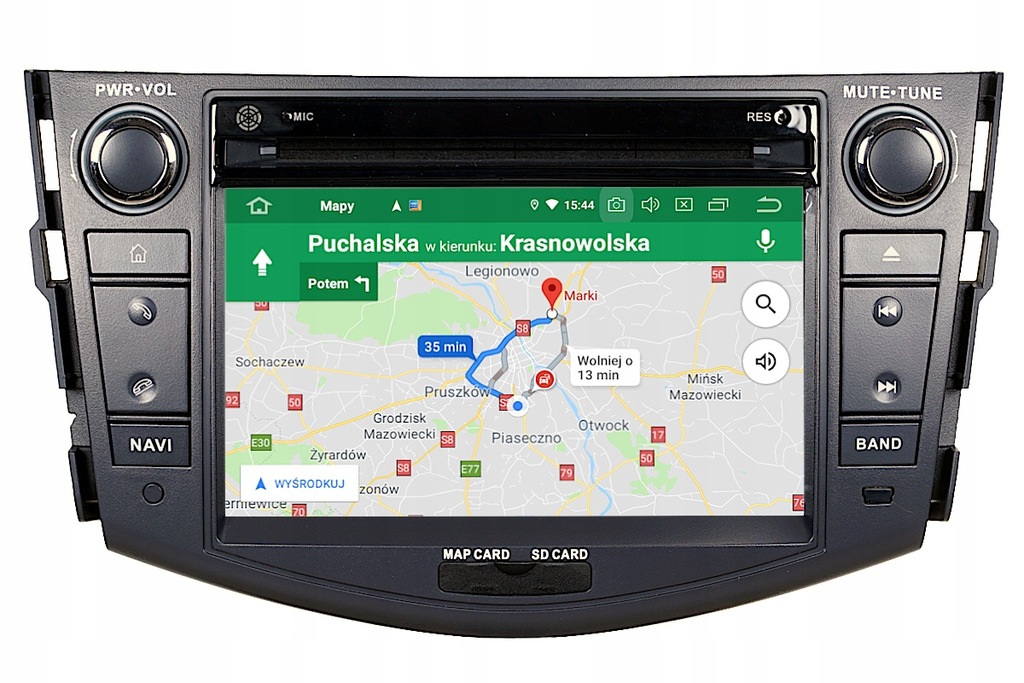 RADIO NAWIGACJA TOYOTA RAV4 0613 ANDROID 9 4GB PL