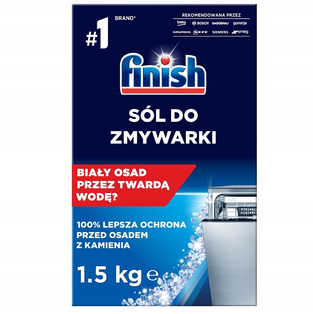 Finish Finish sól ochronna do zmywarki 1.5 kg P1