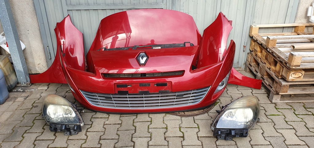 RENAULT SCENIC III 3 PRZÓD KOMPLETNY ZDERZAK TENNJ - 12820190558 ...