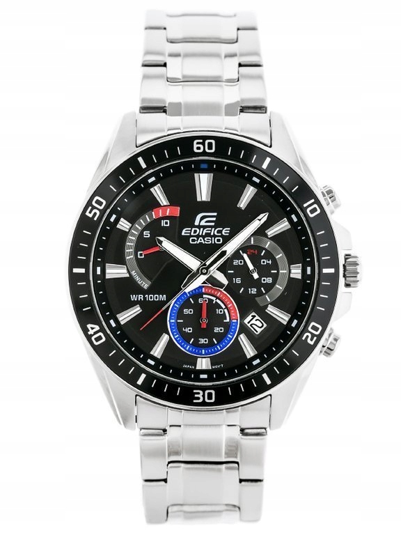 ZEGAREK MĘSKI CASIO EDIFICE EFR-552D-1A3 - 10ATM (