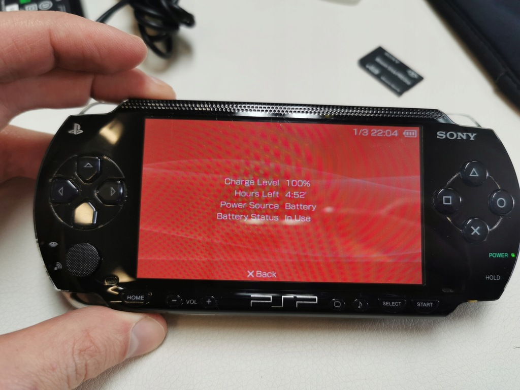 PlayStation Portable - Kunichan　購入申請あり GD8590 Plz Read Item Condi PSP-3000 PEARL WHITE SONY PSP