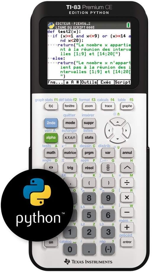 Kalkulator naukowy Texas Instruments TI-83 Premium CE