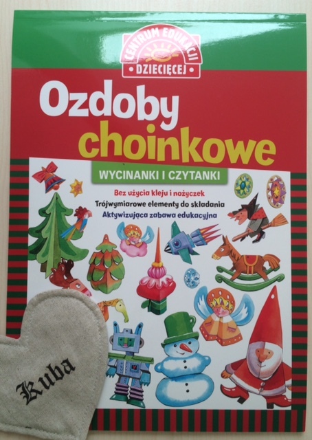 OZDOBY CHOINKOWE wycinanki i czytanki