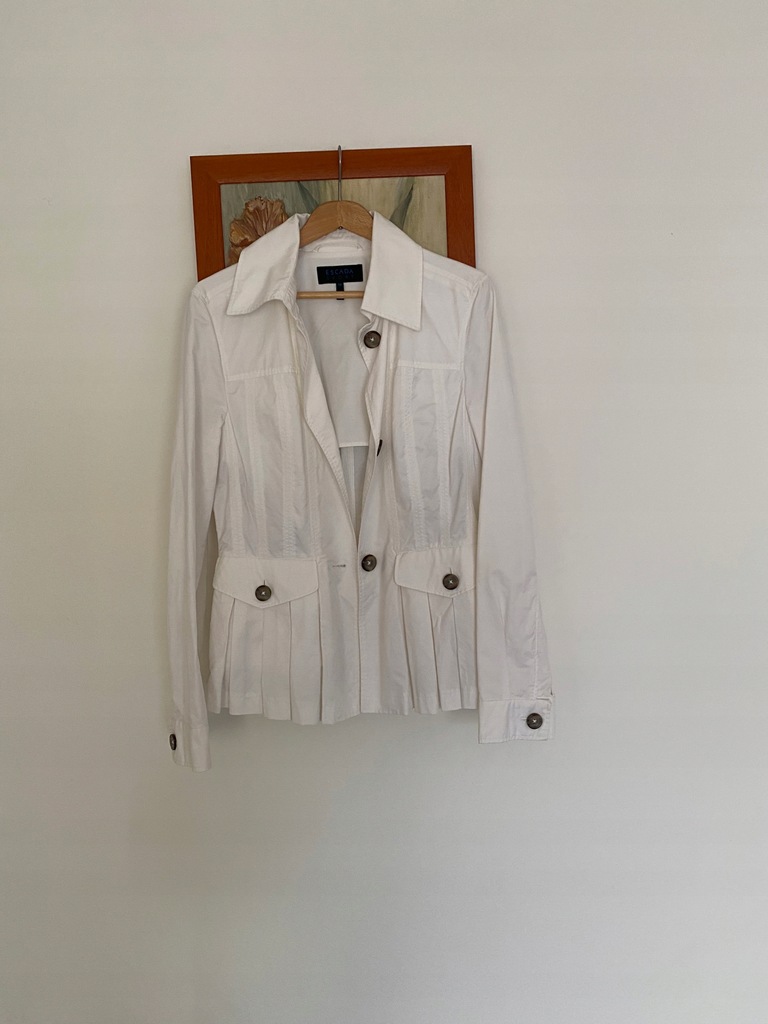 Escada Sport blezer jacket bawełna 100% marynarka - 12382609596 ...