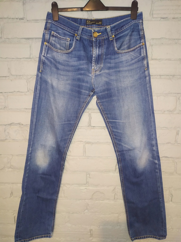 L_ZARA man spodnie jeansowe UK 32 EUR 42