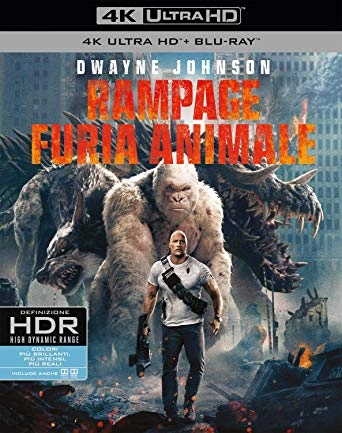 RAMPAGE DZIKA FURIA 4K UHD ULTRA HD JOHNSON LEKTOR