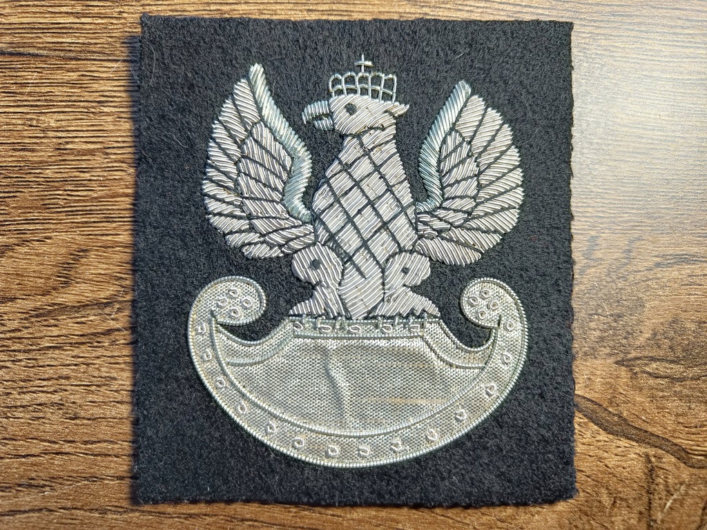 Duży Emblemat z Orłem 10,5x10 cm.
