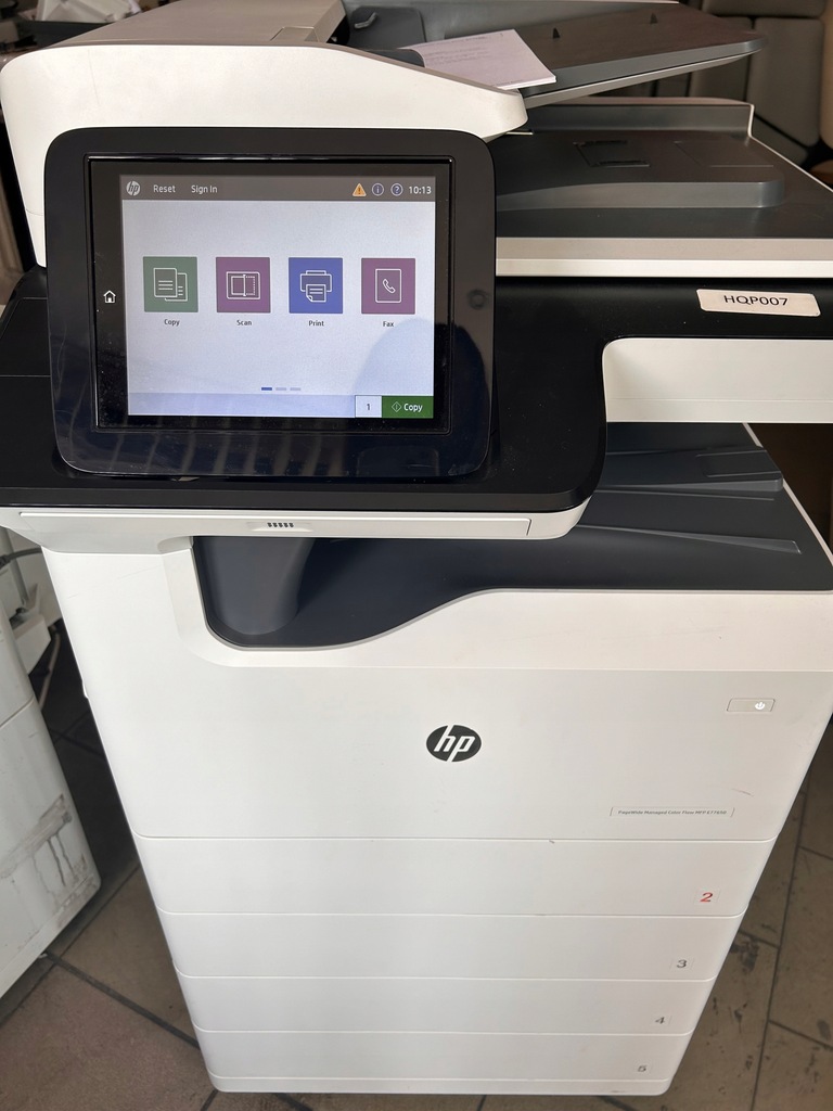 Urządzenie wielofunkcyjne HP MFP E77650 PageWide Managed Color Flow