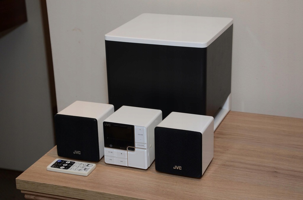 Zestaw 2.1 JVC NXPS1, USB, BT, Radio 12074523709