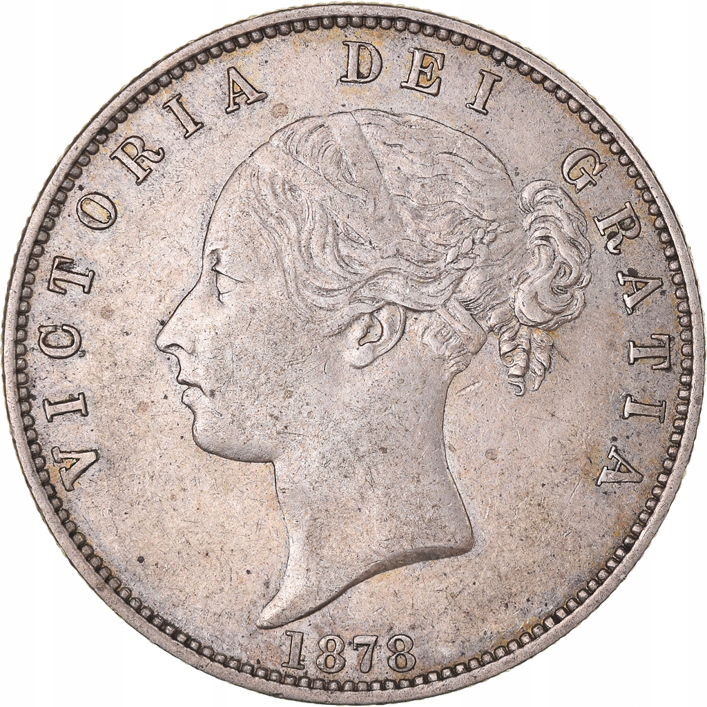 Moneta, Wielka Brytania, Victoria, 1/2 Crown, 1878