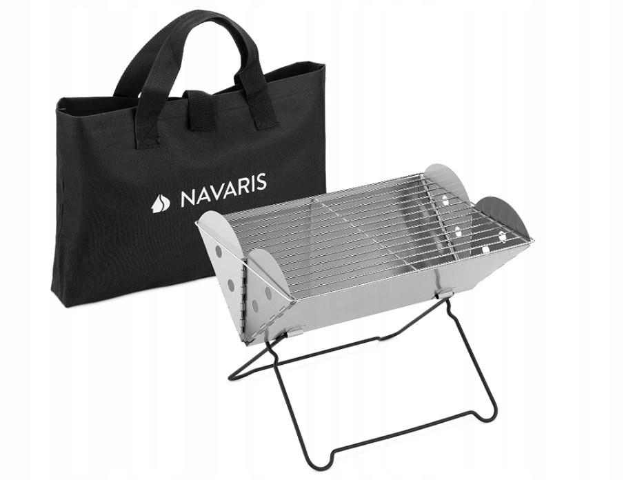 MAŁY SKŁADANY PORĘCZNY PRZENOŚNY GRILL