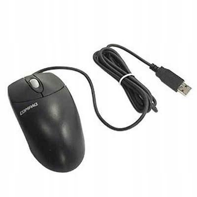 HP USB optical mouse black