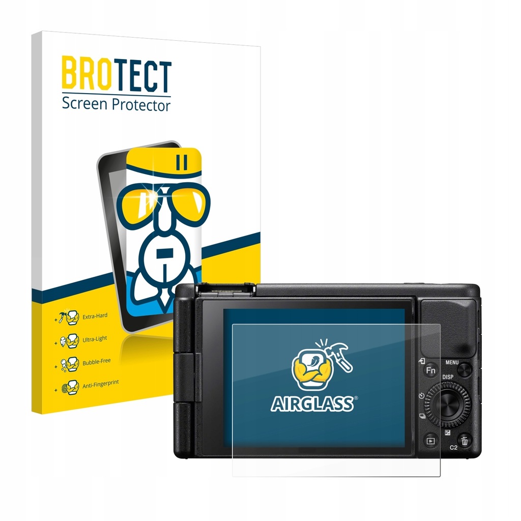 BROTECT AirGlass Glass Screen Protector for Sony ZV-1A