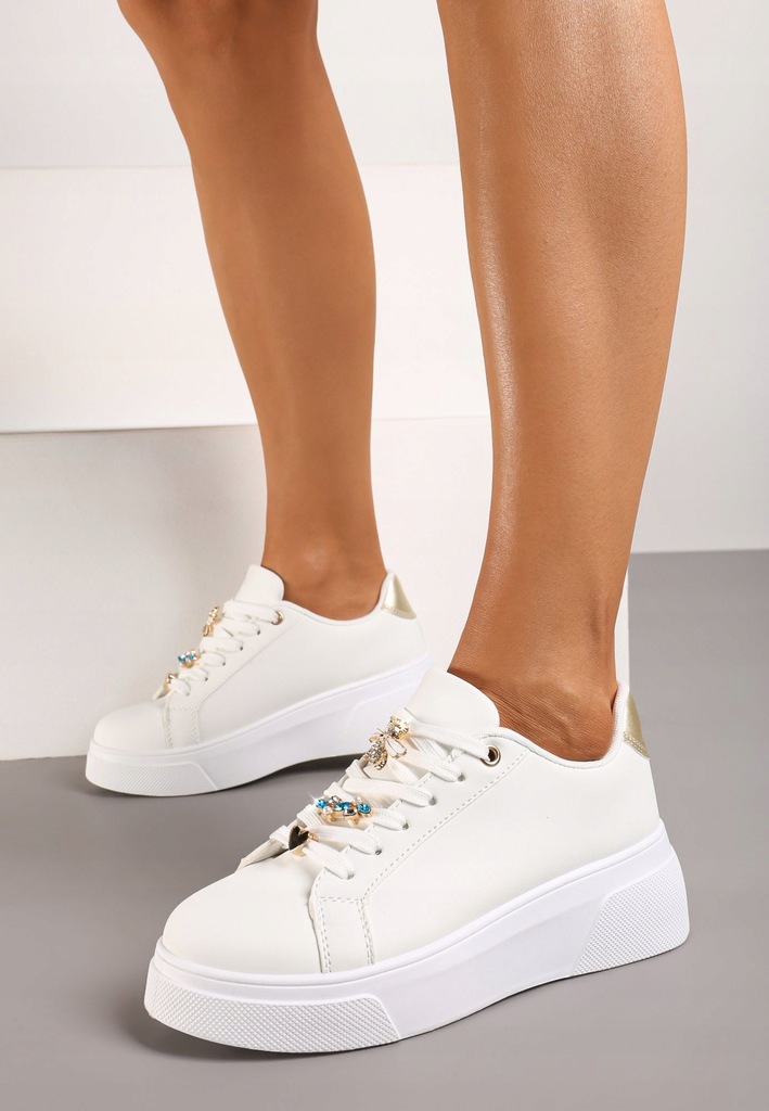 Renee Złote Sneakersy damskie 39