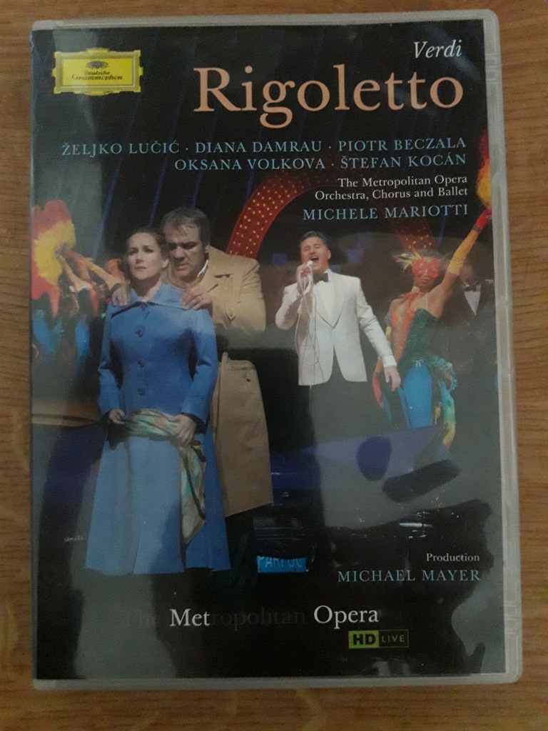 Rigoletto VERDI Metropolitan DVD