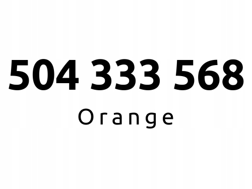 504-333-568 | Starter Orange (33 35 68) #E