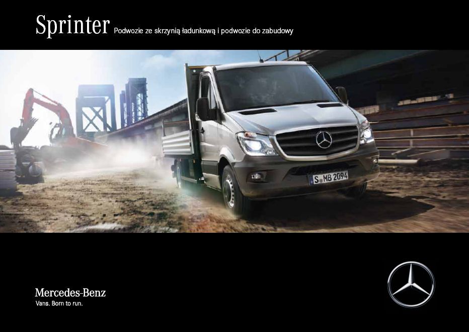 Mercedes Sprinter prospekt 2015 polski