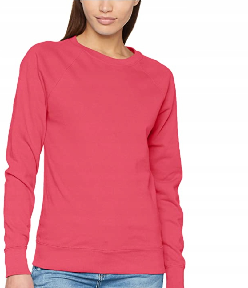 FRUIT OF THE LOOM DAMSKA BLUZA OKAZJA Fuchsia XS 7361129749 oficjalne archiwum Allegro