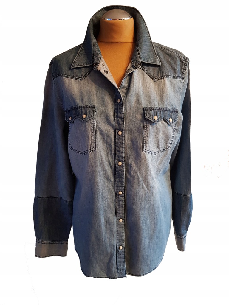 ESPRIT-jeansowa koszula 40-42