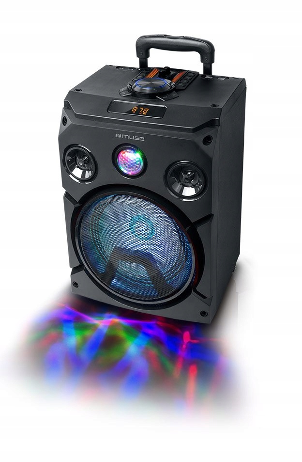 Muse Speaker M-1915DJ 150 W, Portable, Black, Blue