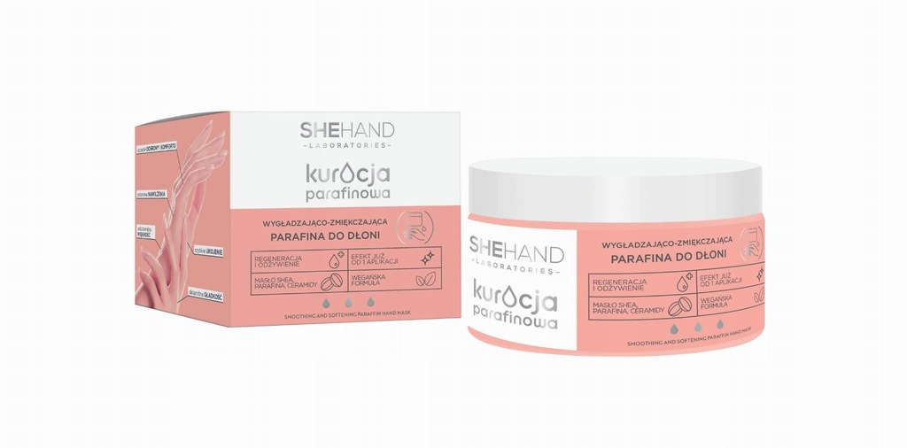SHEHAND kuracja parafinowa Parafina do dłoni 80 g
