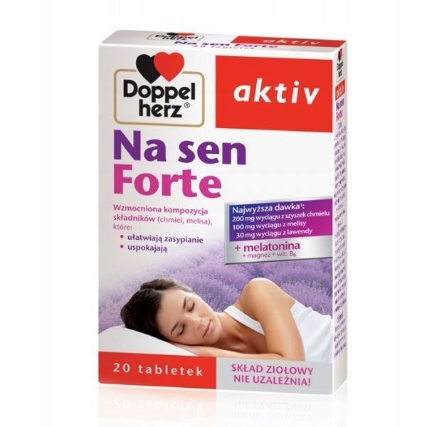 Doppelherz Aktiv Na sen Forte, 20 tabletek