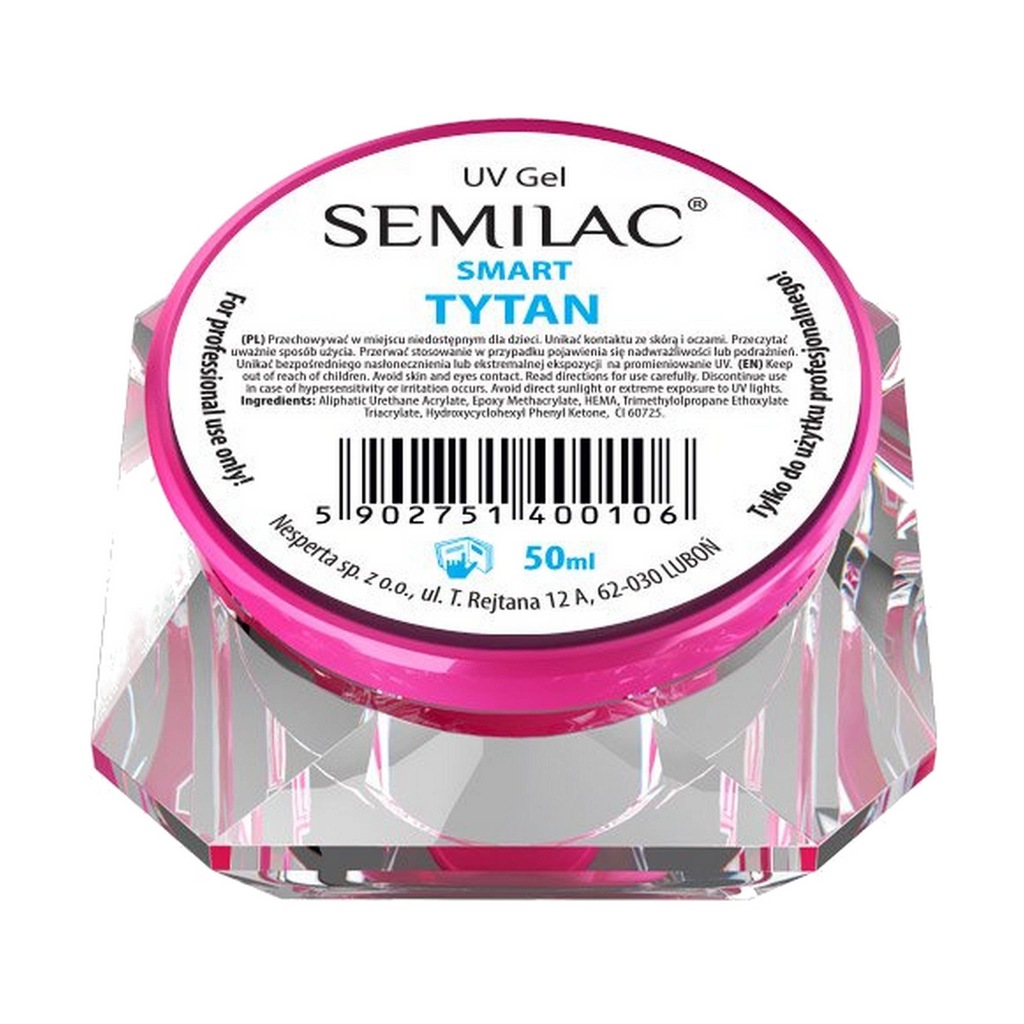 Semilac UV Gel Smart Tytan 50ml