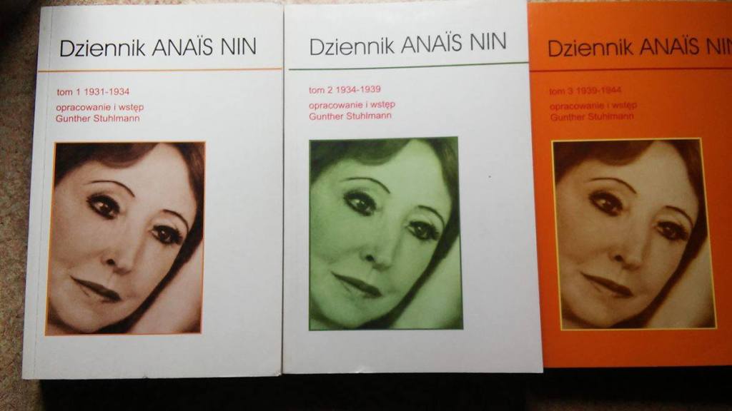 Dziennik Anais Nin, 3 Tomy