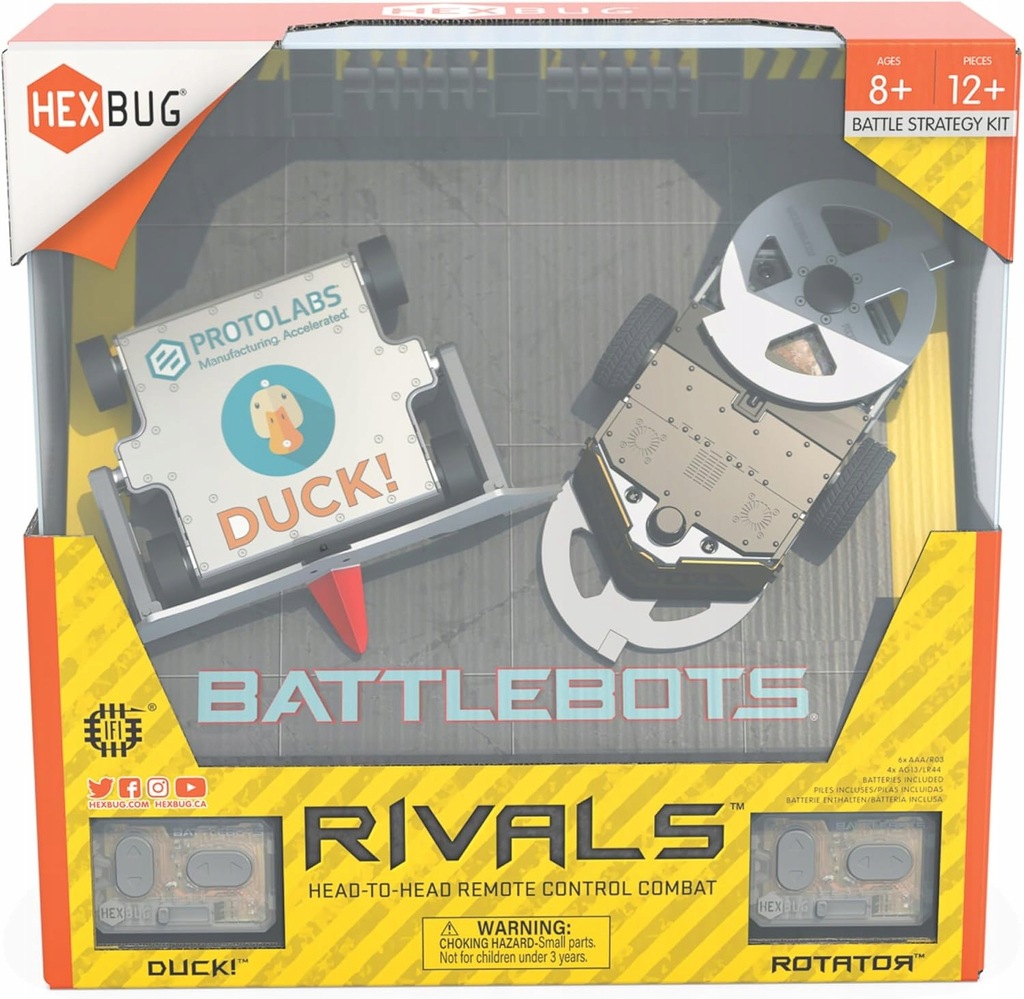 Hex Bug 6069028 HEXBUG BattleBots Rivals V5 EN, Moyen