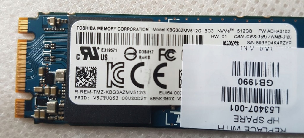 Toshiba kbg30zmv512g shop