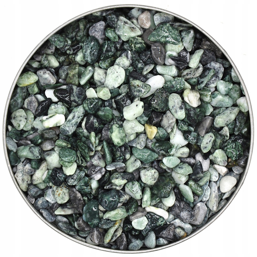 Zielony Żwirek do Akwarium Verde Alpi 4-7mm 5KG